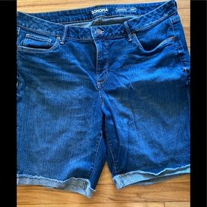 Sonoma Denim Shorts Size 16W